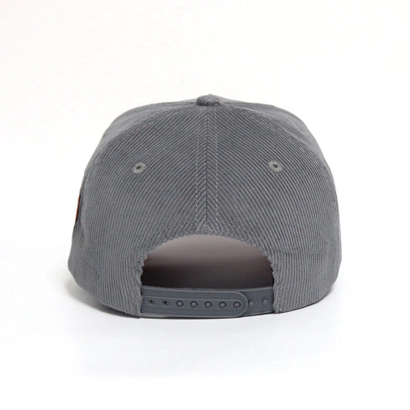 "NO" A-FRAME HAT (GRAY/BLACK/RED)